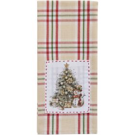 Cozy Christmas Decorative Dishtowel