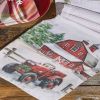 Christmas At The Farm Runner 54"L