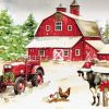 Christmas At The Farm Spoon Rest