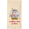 Snow Globe Reindeer Decorative Dishtowel