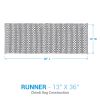 Let'S Go Pickin'  Chindi Runner 36"L