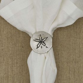 Sand Dollar Napkin Ring