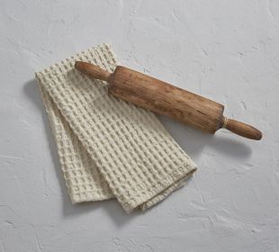 Waffle Weave Towel - Pebble