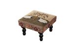 Willow & Sheep Hooked Stool