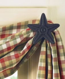 Cast Star Curtains Hook - Black