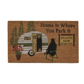 Home Is Where You Park Door Mat
