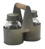 Norwood Caddy with Glass Salt & Pepper
