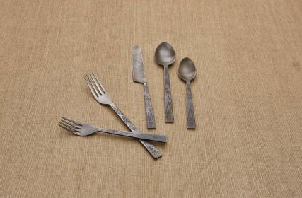 Bear Tracks Flatware Set