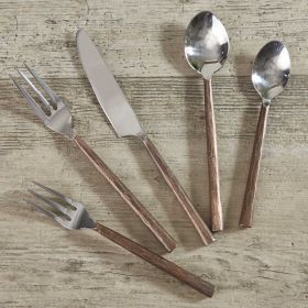 Copper Handle Five Piece Place Set