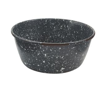 Granite Enamelware Soup Bowl - Gray