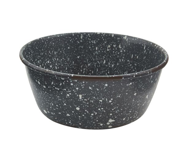 Granite Enamelware Soup Bowl - Gray