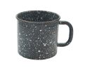Granite Enamelware Mug - Gray