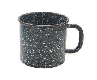 Granite Enamelware Mug - Gray
