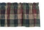 Pinecone Valance - 14"L