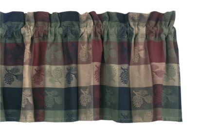 Pinecone Valance - 14"L