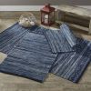 Indigo Chindi Rag Rug - 2' x 3'