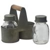 Norwood Caddy with Glass Salt & Pepper