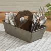 Utility Caddy with Wood Handle