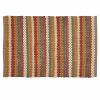 Gathered Pumpkin 2' x 3' Chindi Rug