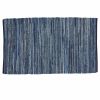 Indigo Chindi Rag Rug - 3' x 5'