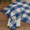 Wicklow Check Napkin - China Blue