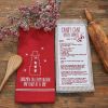 Snowmen Fall From Heaven Embroidered Dishtowel