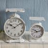 Scale Clock White