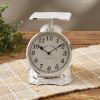 Scale Clock White