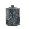 Granite Enamelware Canisters Set - Gray