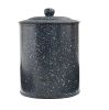 Granite Enamelware Canisters Set - Gray