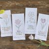 If Friends Were Flowers Dishtowel
