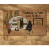 Home Is Where You Park Door Mat