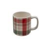 Winter Botanic Plaid Mug