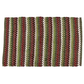 Wintergreen Rag Rug - 24" x 38"