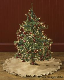 Jute Burlap Tree Skirt - 60"
