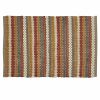 Gathered Pumpkin 2' x 3' Chindi Rug