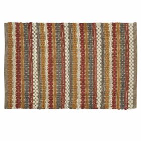 Gathered Pumpkin 2' x 3' Chindi Rug