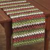 Wintergreen Table Runner -Chindi - 54"L