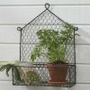 Chicken Wire Wall Caddy