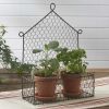 Chicken Wire Wall Caddy