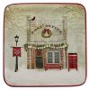 Vintage Town Square Salad Plate 4 Assorted
