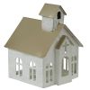 Metal Church Tea Light Holder