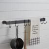 Mug&Pot Rack with Hooks