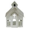 Metal Church Tea Light Holder