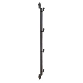 Williamsburg Forged Iron Wall Mug Rack