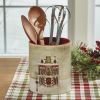 Vintage Town Square Utensil Crock