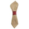 Granite Enamelware Napkin Ring - Red