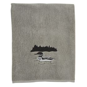 Grey Area Loon Bath Towel