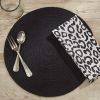Essex Round Placemat - Black