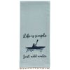 Just Add Water Embrioidered Dishtowel